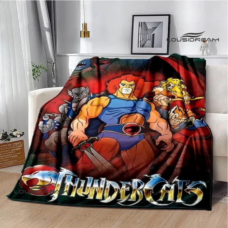 Thundercats Cartoon Printed Blanket Picnic Blanket Warm Flannel Blankets Home Bed Linings Blankets for Beds Birthday Gift
