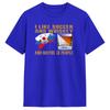Summer I like soccer and whiskey and maybe 3 people Novelty TShirts Pure Cotton Tshirt for Unisexs Y2K Retro Short Sleeve Tops