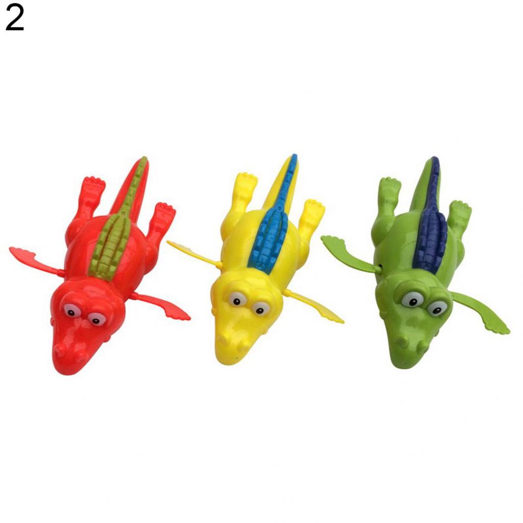 Cute Turtle/Crocodile/Shark Swim Animal Wind-up Chain Clockwork Kid Bathing Toy