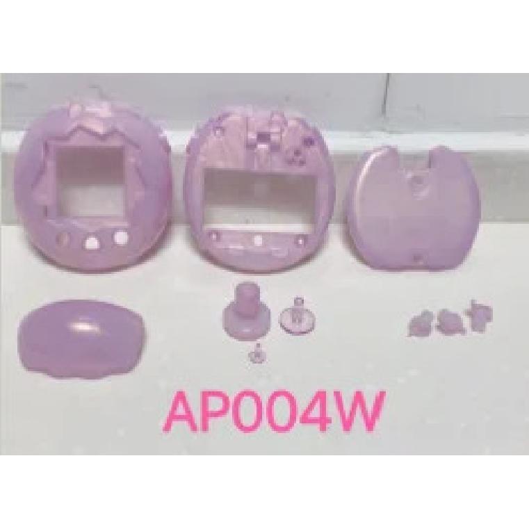 New Tamagotchi  Light Yellow/Pink Clear Protective Cover Tamagotchi Paradise Replacement Shell AP004W