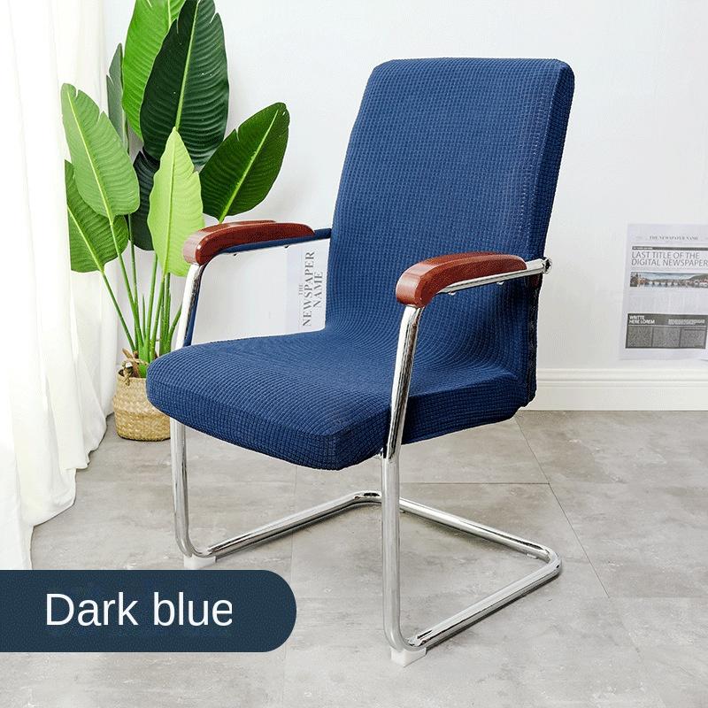 

Флисовый чехол для компьютерного кресла, водонепроницаемый, эластичный, чехол для офисного кресла, чехлы для подлокотников, вращающихся кресел для кинотеатров, интернет-кафе S