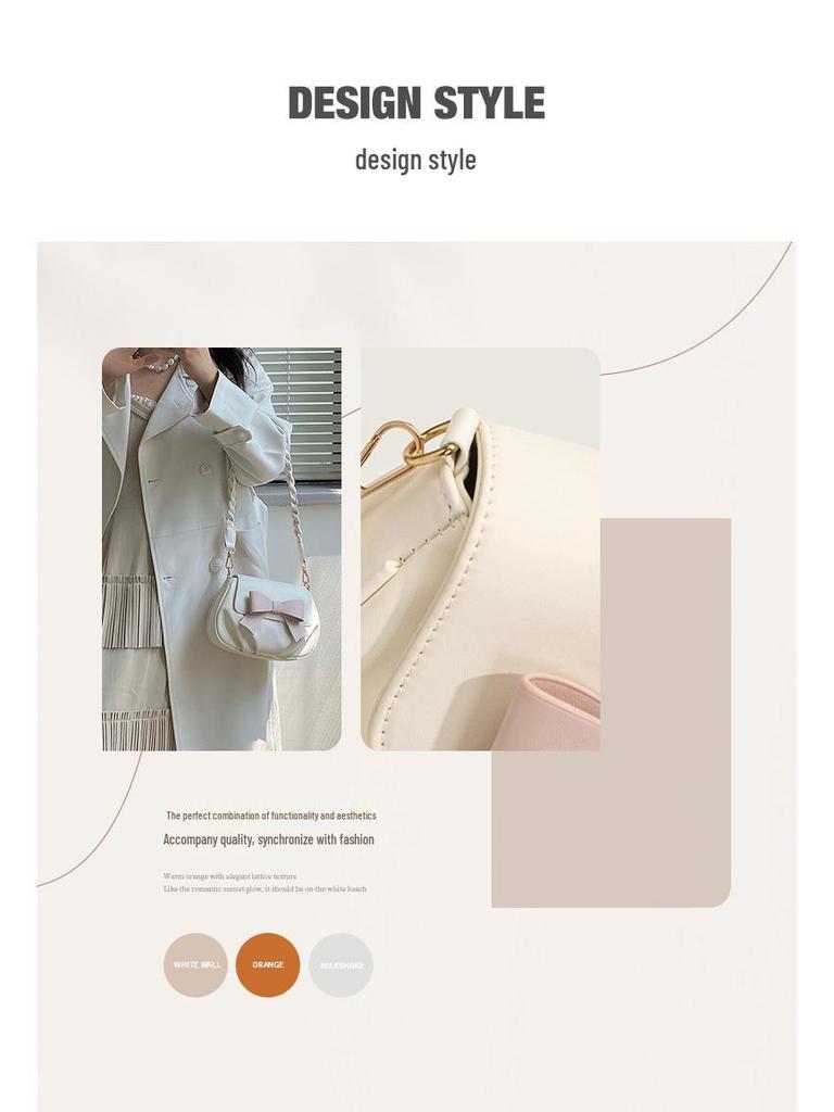 New Sweet Women's Versatile Cloud Bag: Crossbody, Shoulder, or Underarm - Stylish, Casual Summer Small Square Bag.