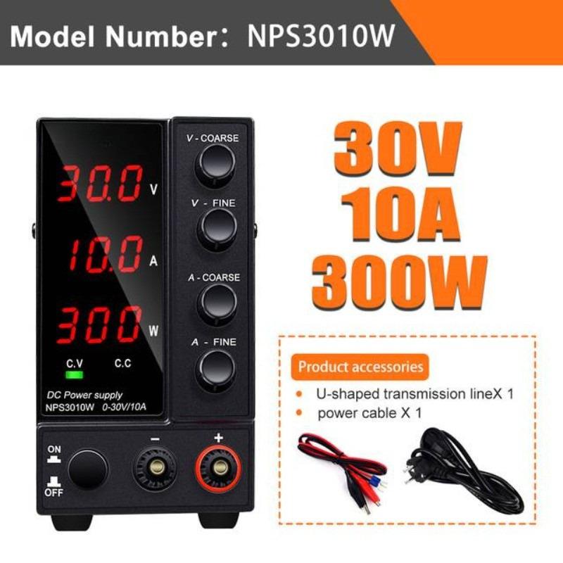 Adjustable Dc Power Supply Dual Digital LED Display Laboratory Power Supply Regulator Highly Accurate Display Source Power