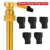 1/2/5Pcs Coffee Syrup Pump Tip Covers Pourer Cap Syrup Covers Silicone Cap Fits For Syrup Pump Pour Dispenser Oil Liquor Bottle