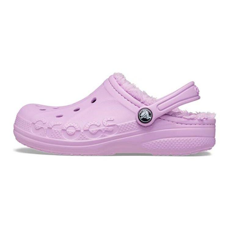 

Crocs Comfortable Versatile Non-Slip Kick-Resistant Sandals Kids Sandals Purple 207500-5Q5 30-31