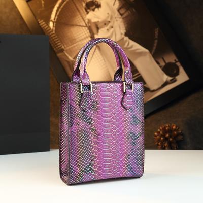 Mode Schlangenmuster Leder Damen Handtasche Kleine Vielseitige Mama Umhängetasche 2025 Neue Schulter Messenger Bags