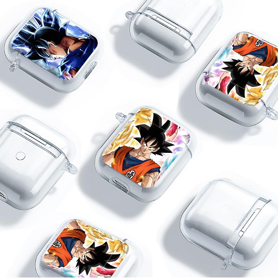 Clear Earphone Cases Cover Case For Airpods 4 Pro3 1 2 Pro2 Pro 3 Dragons Balls Frieza Son Goku