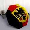 Eagle Shield Automatisches Öffnen und Schließen, 8-Rippen-Struktur Tragbarer Regenschirm, Geeignet für Männer und Frauen zu allen Jahreszeiten Perfektes Geschenk für H