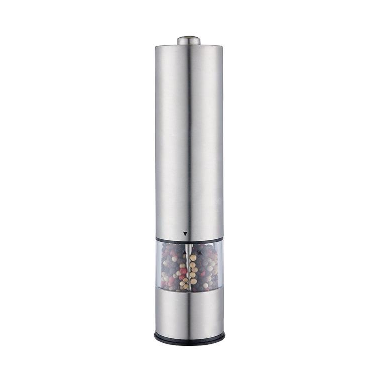 Dual Stainless Steel Pepper and Salt Grinder, Ceramic Core