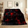 Cubes Flannel Blanket Throw Blanket Soft Warm Sofa Bed Camping home Decor Unique Christmas Gift C926113