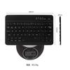 Ultra-thin, USB-Rechargeable Wireless Bluetooth Keyboard, Mini, 7-8 Inch, English Layout, Quiet, Compatible with iPhone, iPad Mini, Android, Samsung