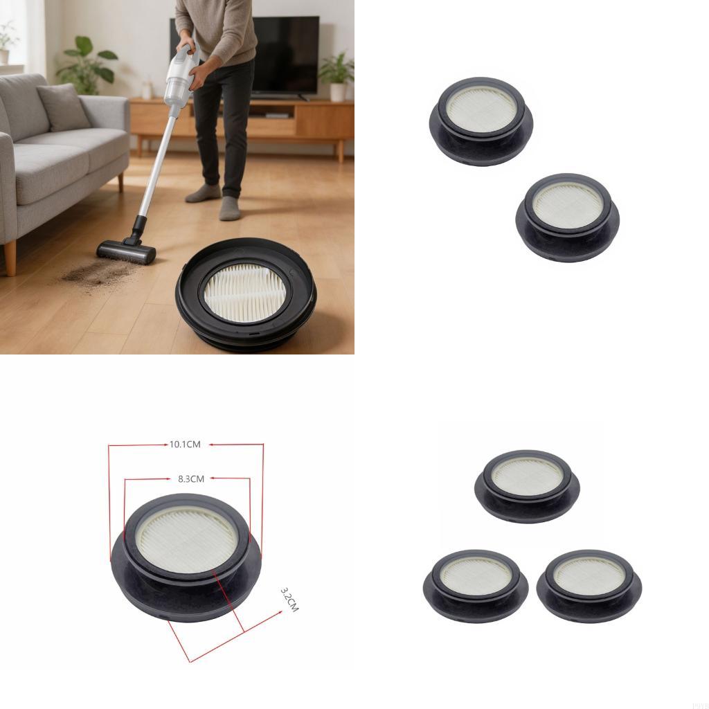 Washable Vacuum Cleaner Filter For U16 P15 X7A Machine Reduces Dust Emission
