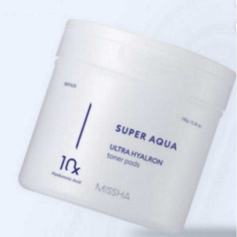MISSHA Super Aqua Ultra Hyalron Toner Pads 180g | 90 Pads
