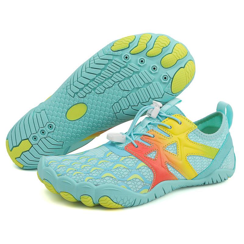 Outdoor creek shoes couple beach shoes non-slip wading shoes five-finger shoes diving fitness shoes