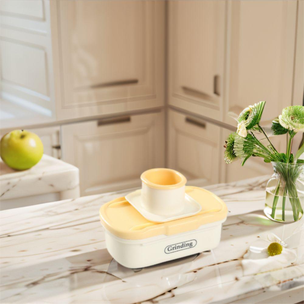 Manual Garlic Grinder 2 In 1 Garlic Smasher Household Garlic Planer  Baby Complementary Food