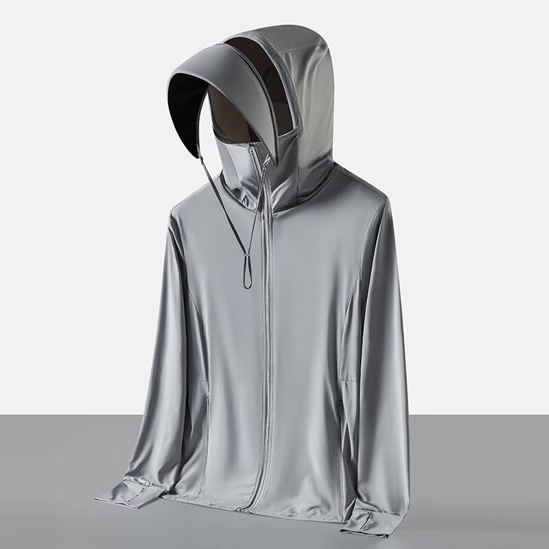 

OUTEIS Unisex Black Glue Ice Silk Sun Protection Hoodie 249005 3XL