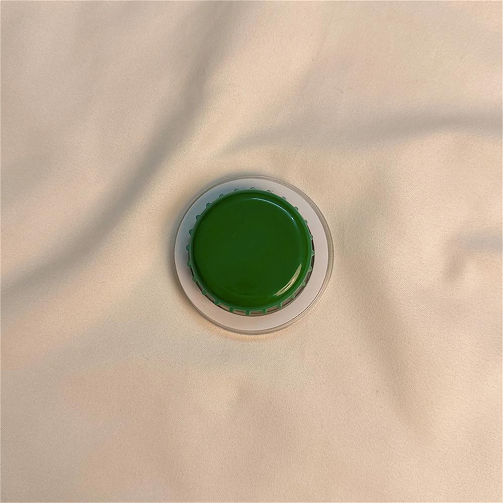 

Macaron Bottle Cap Silicone Magnetic Holder Acrylic Phone Grip Tok Detachable Bracket For Magsafe Phone Case Cute Stand Support