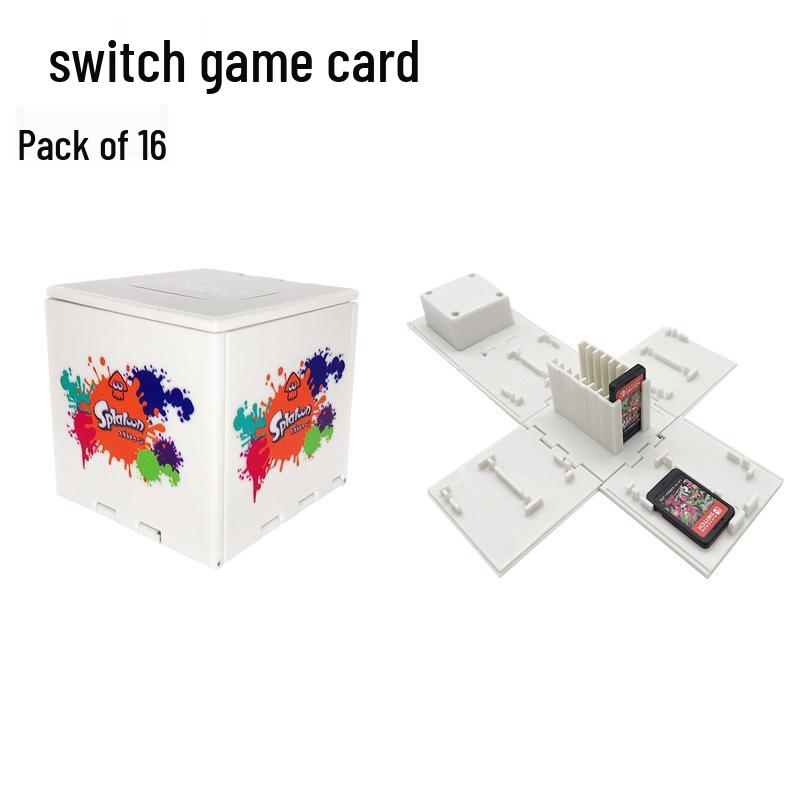 Switch OLED Console Game Card Storage Case - Large Capacity Folding Cartridge Holder