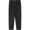 Outdoor Series Lace-Up Solid Color Breathable Mid-Rise Casual Pants Women Pants Carbon-Black L424M003-0018