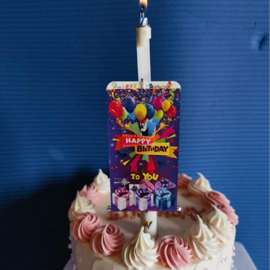 Candy Fireworks Candle Prank Surprise Clown Birthday Cake Atmosphere Party Baking Decoration Funny Spray Flower Candle