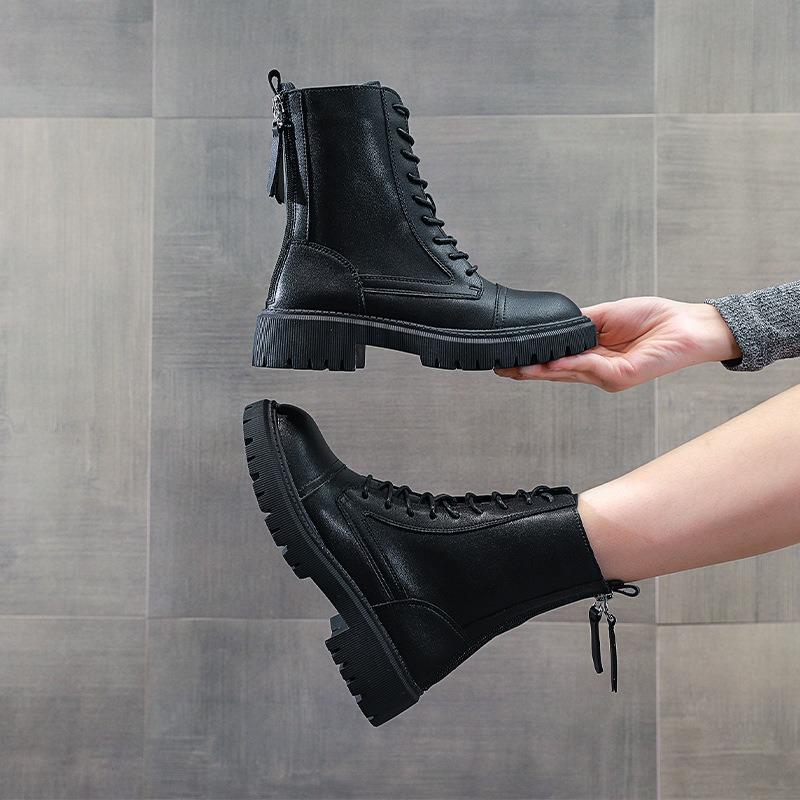 Platform Martin boots women's shoes new boots short boots tide spring and autumn single boots locomotive boots