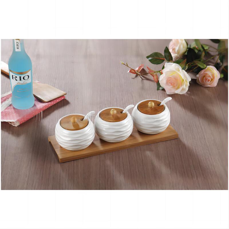 Qianxing Ceramic Condiment Jar Sets
