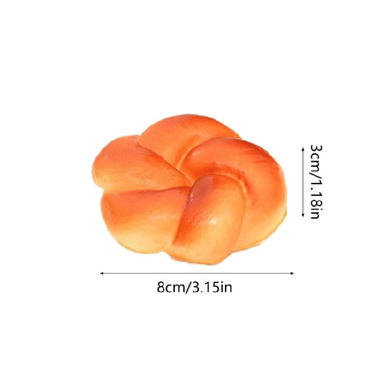 Realistic Hamburger Artificial Dessert Toy Food Cake Decorations for Hamburger