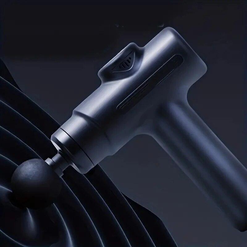 4 Head Massage Mini Massage Gun Massager Portable Smart Electric Massage Stick Multifunctional Home Fitness Equipment
