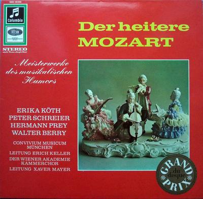 LP-Schallplatte WOLFGANG AMADEUS MOZART  ERIKA KT  Der Heitere Mozart  Meisterwerke D SMC80996 Columbia Deutschland Klassik Gebraucht