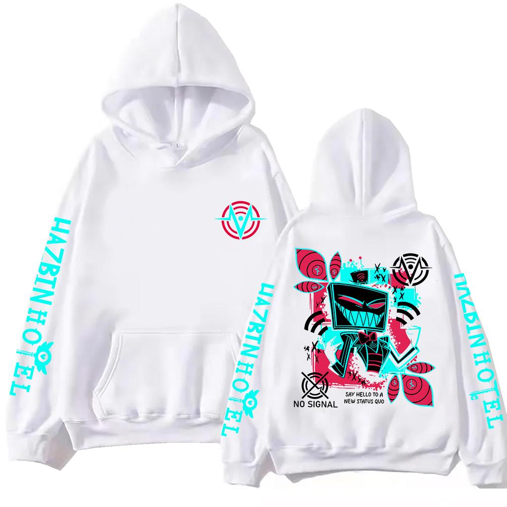 2026 Nadruk Bluza z Kapturem Mężczyzna Kobieta Harajuku Pulower Topy Bluza