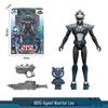 Mini Force X Leo Max Action Figure - Sound & Light Transformer Toy for Kids