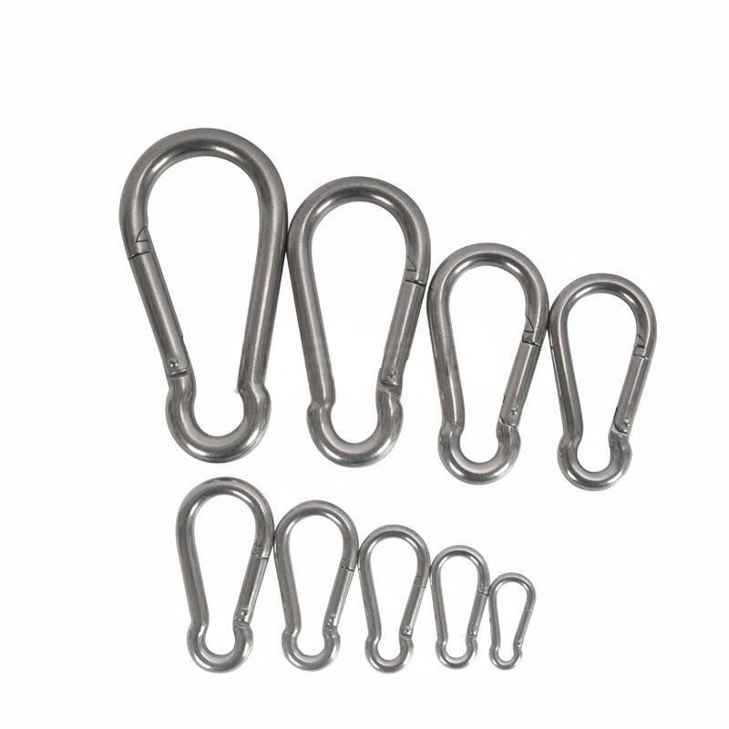 Nu Feng Stainless Steel Locking Spring Carabiner Hook