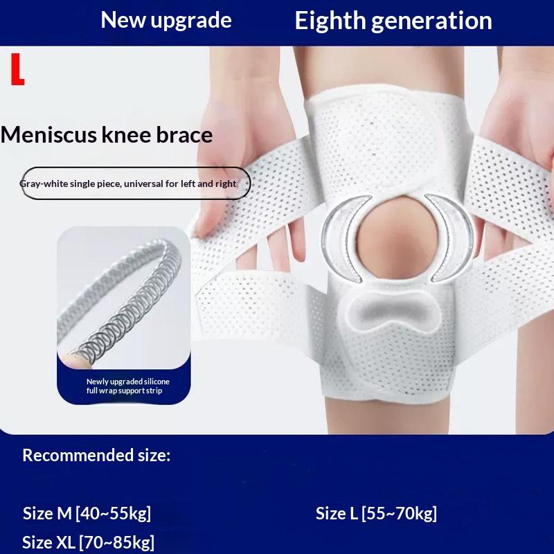 Knee Brace Pain Relief with Compression Support and Adjustable Stabilizers for Running or Workout