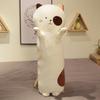 Cat Plush Toys Super Cute Plush Toy Cartoon Cat Long Pillow Stuffed Doll Birthday Christmas Gift