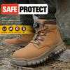 High top shoes Work Boots Steel Toe Shoes Puncture-Proof Safety Shoes Men Protection Boots Indestructible shoes Tactical boots