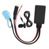 8Pin Bluetooth AUX IN Cable Adapter with Microphone Handsfree Calling Fit for Smart Fortwo 450