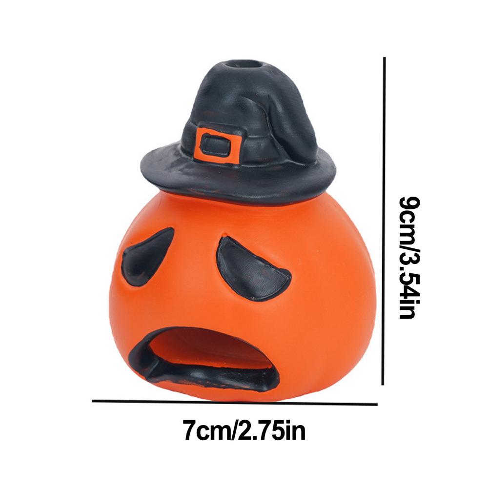 Gruselige aztekische Todespfeife, donnernde Echos antiker Krieger, die intensive menschliche Schreipfeife für Halloween-Partyzubehör