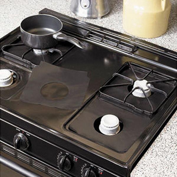 Gas Protector Stove Mats Reusable And Heatresistant For Clean And Kitchens Tidy