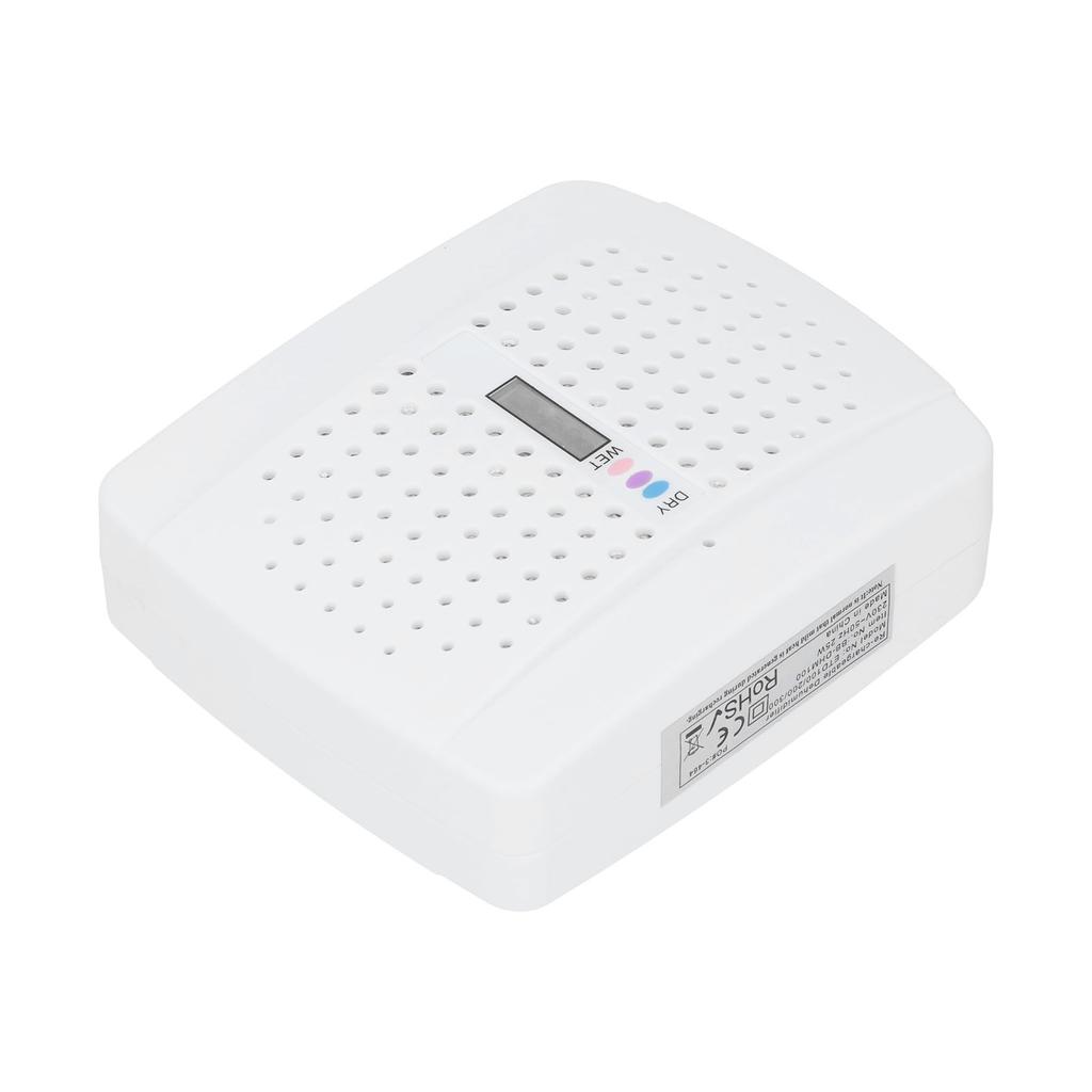 Mini Dehumidifier Reusable Mute Bookcase Wardrobe Moisture Absorber Equipment White