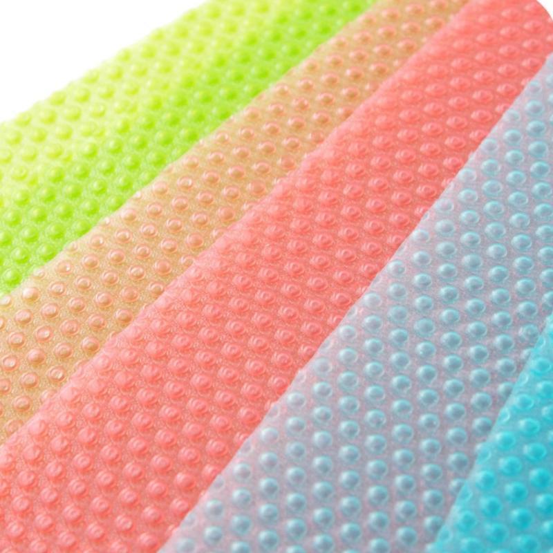 1Pcs Eva Waterproof Refrigerator Liner Mat Washable Mildew Kitchen Pad Anti-Oil Cabinet Drawer Placemat Heat-Insulat Fridge Mat