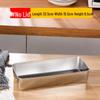 304 Stainless Steel Square Baking and Serving Tray