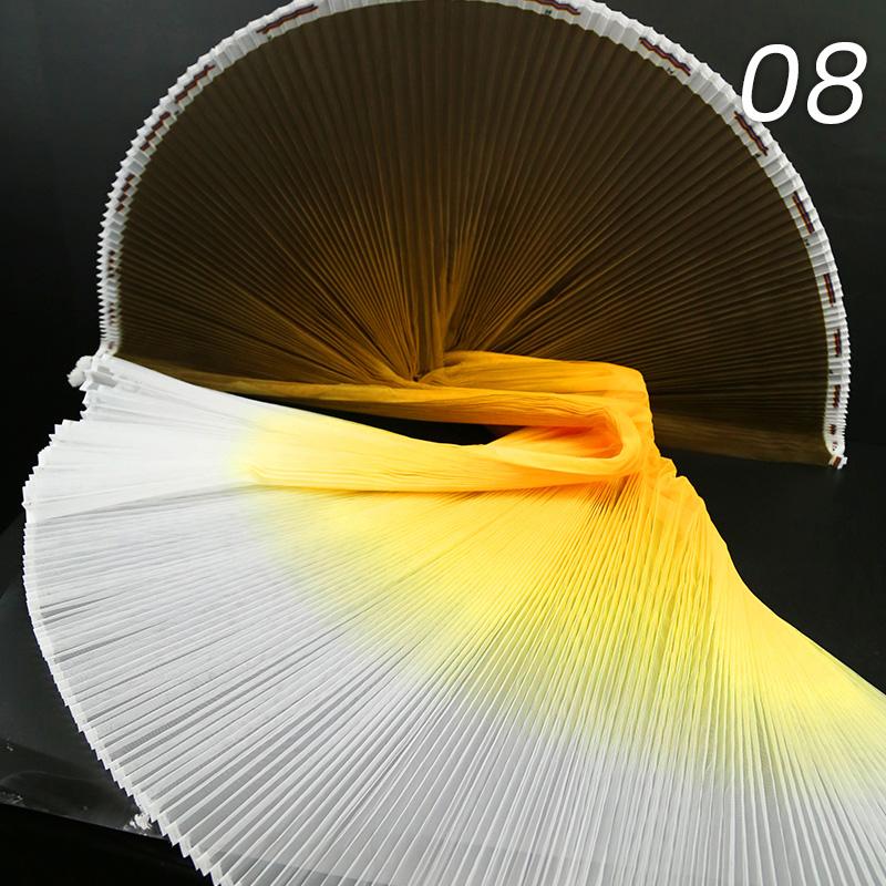 Stiff Accordion Pleated Mesh Tulle Fabric Gradient Pleated Designer Fabric For DIY Sewing Bubble Skirts Fashion Dress Background