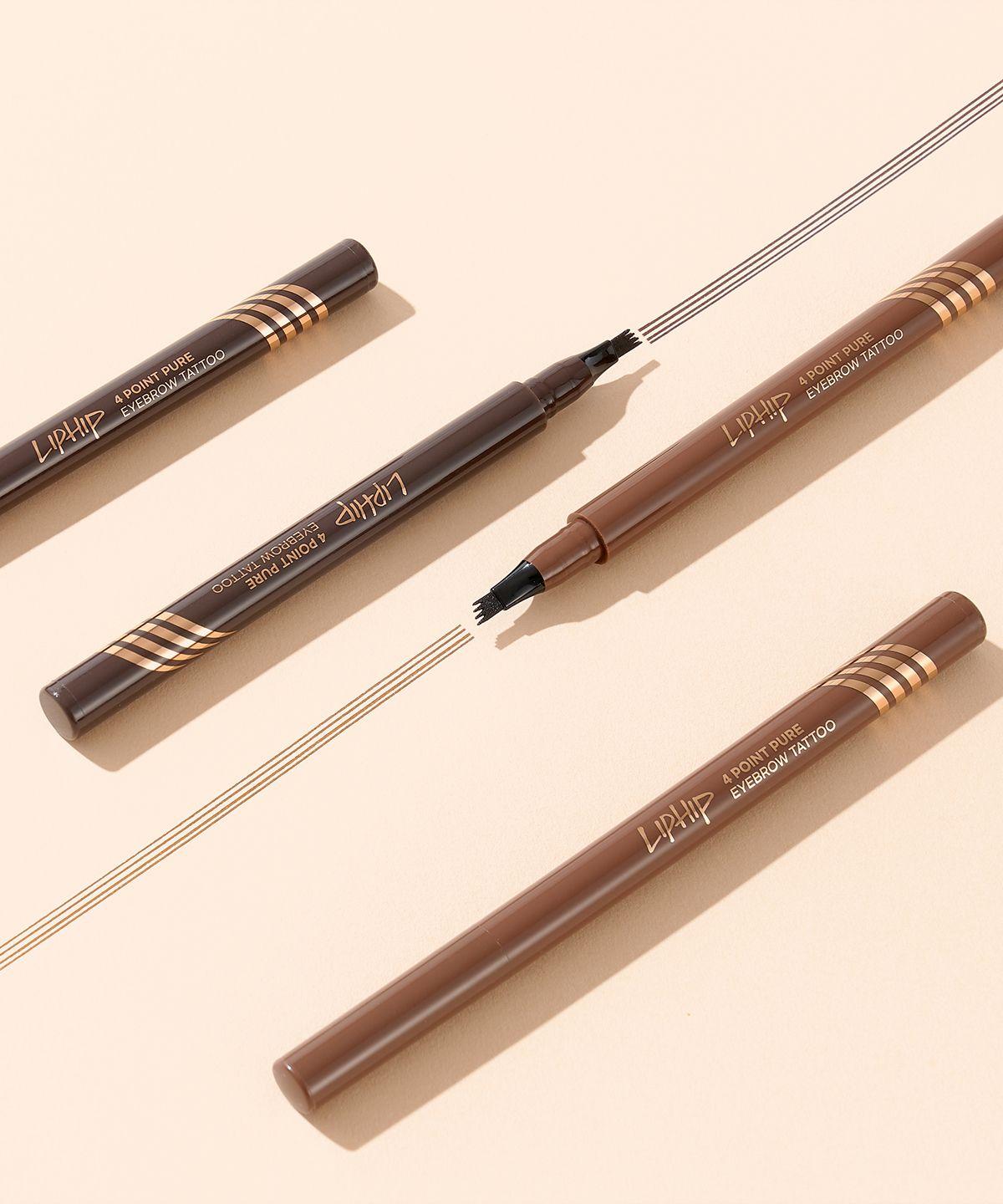 4-Point Innocent Eyebrow Tattoo Pen 01 Dark Brown