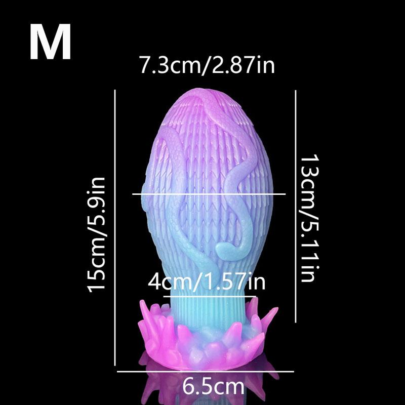 Hot Sale Luminous Anal Dildo Huge Penis Dick Animal/Monster Dildo Sex Toys For Adult 18+ Ass Dilator Glowing Dildo Big Buttplug