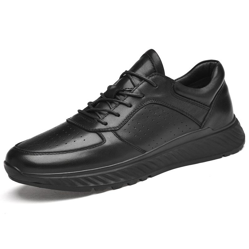 Men s Plus Size Genuine Leather Low-Top Sports & Casual Shoes 39