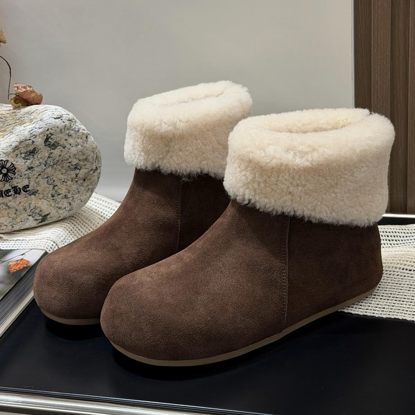 

Женские модные легкие зимние теплые сапоги-дутики из натуральной коровьей кожи с мехом, на подкладке из шерсти, нескользящие, повседневные спортивные хлопковые сапоги 40 кофейный