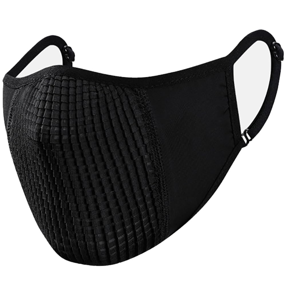 [HEROUT] Sports Mask, Men s, Easy to Breathe, Mesh Mask, UV