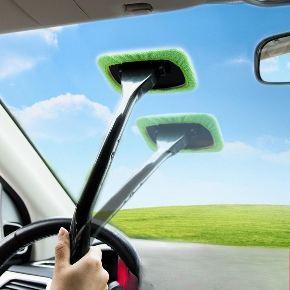 Auto Supplies Windshield Wipe Defogging Cleaning Brush Front Window Wiping Tool Car Wipe Car Cleaning Artifact