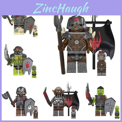 Tv6407 Movie Television Series Building Blocks Toy Set Featuring Lord Of The Rings Orcs