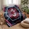 AC Milan Theme blanket Soft Flannel Blanket Plush Throw Blanket Cozy Sofa Bed Blanket for Home Decor